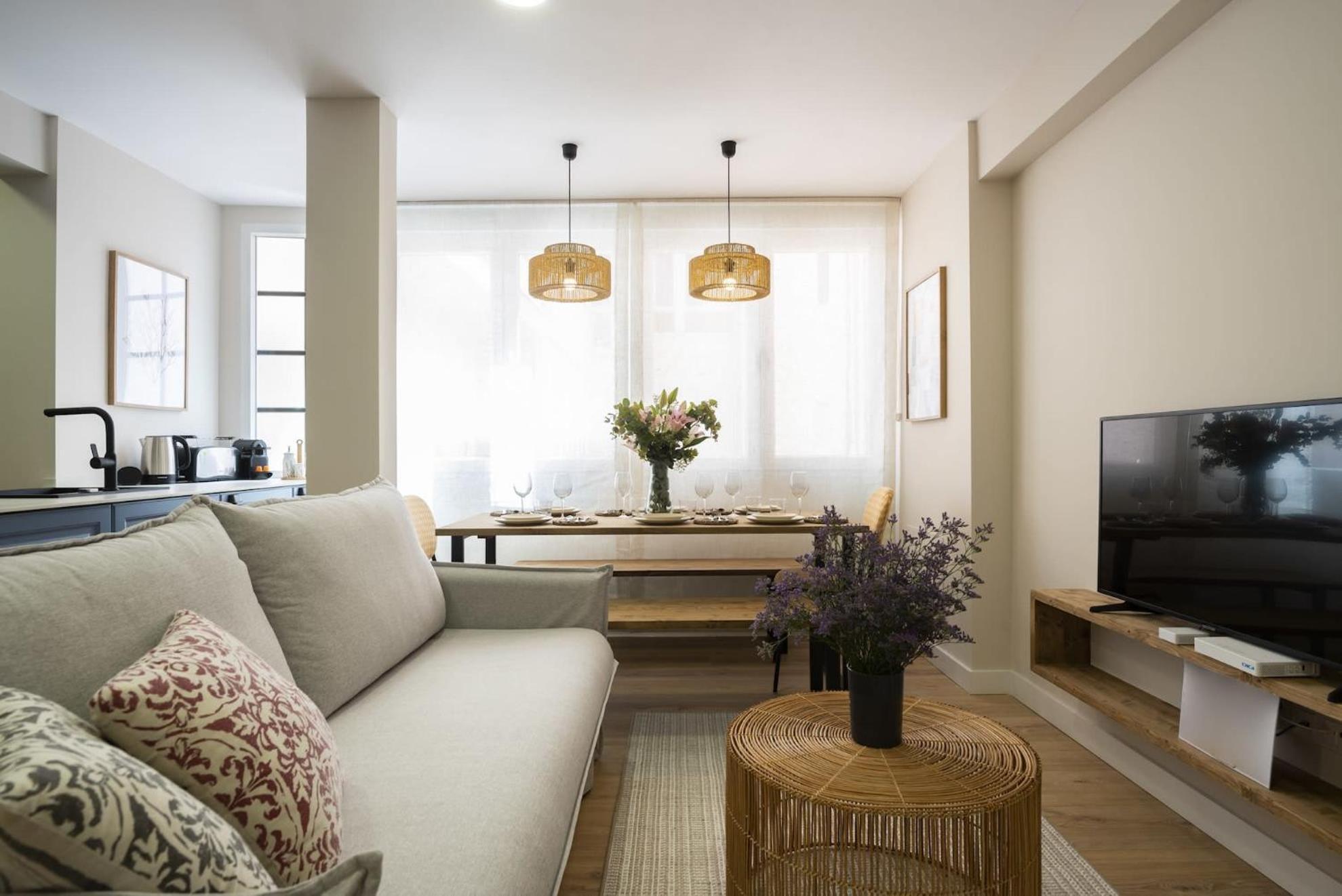 Elegante Apartamento En El Centro. Nuevo! Santander Bagian luar foto