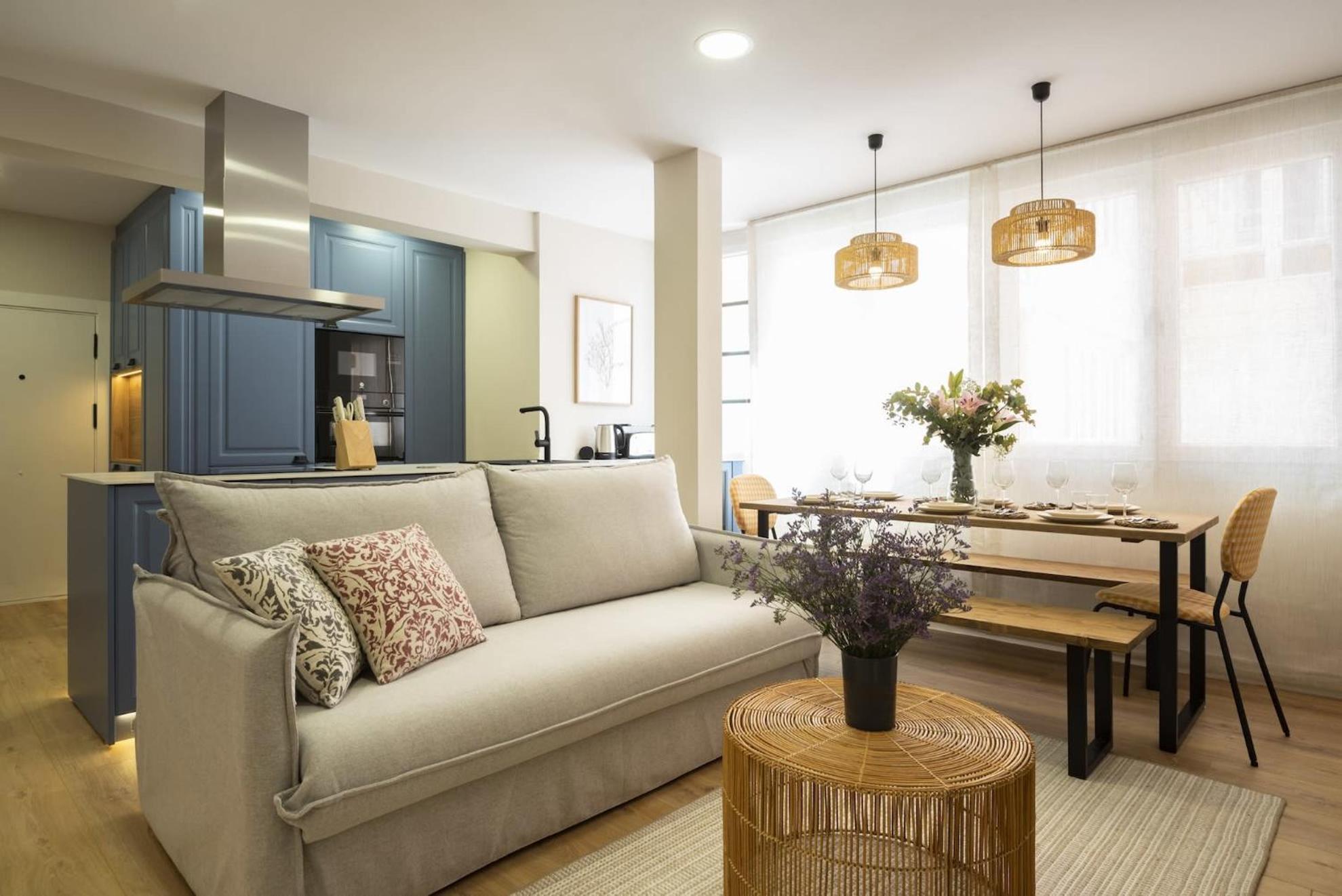 Elegante Apartamento En El Centro. Nuevo! Santander Bagian luar foto