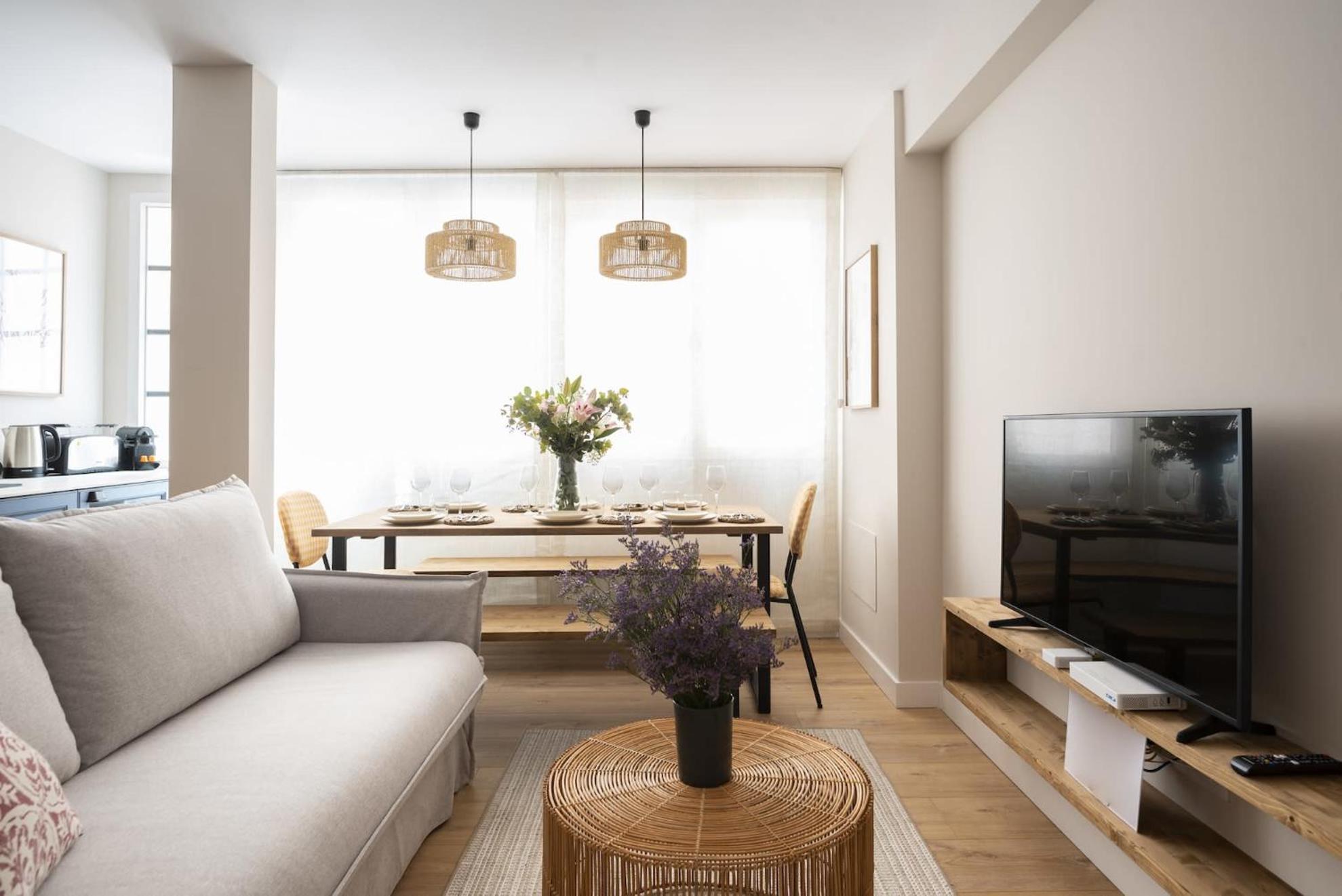 Elegante Apartamento En El Centro. Nuevo! Santander Bagian luar foto